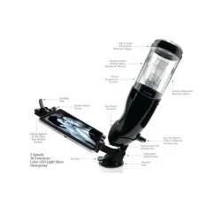 Mega - Bator Vibratório Rotativo - Masculino Automático Recarregável