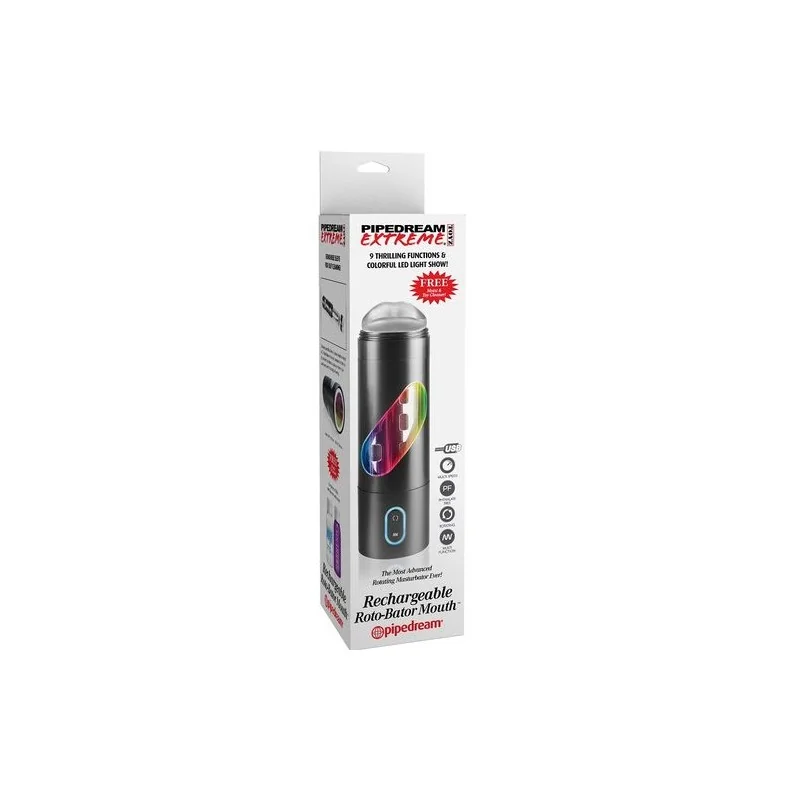 Roto Bator USB Masturbador Masculino Boca