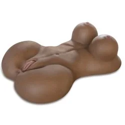 Torso Masturbador Realista Tamanho XXL Com Vagina E Seios Grandes