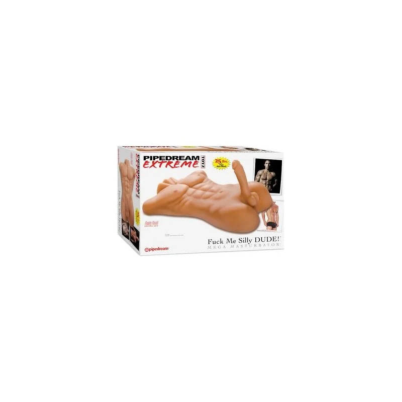 Torso Masculino Realista Tamanho XXL Com Pênis 20 Cm E Textura Realista Fantaflesh