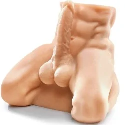 Pipedreams Bust Torso Com Pênis Me Fode Até Eu Ficar Louco, Cara!