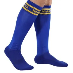 Meias Masculinas Compridas - Tamanho Único - Azul