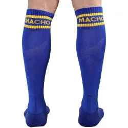 Meias Masculinas Compridas - Tamanho Único - Azul