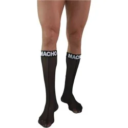 Meias Pretas Finas Masculinas - Tamanho Único