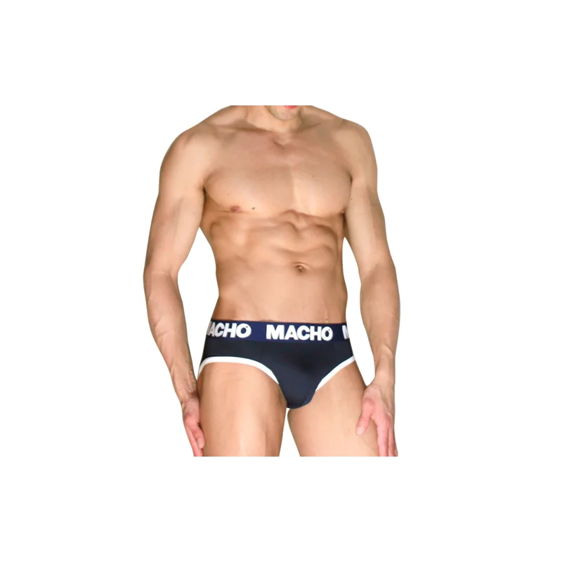 Mch008 Azul Marinho Clássico Slip S