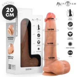 Bruce M Dildo De Silicone 20 CM -Ø- 4,5 CM