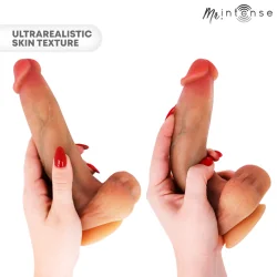 Bruce M Dildo De Silicone 20 CM -Ø- 4,5 CM