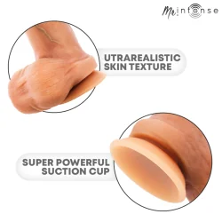 Bruce M Dildo De Silicone 20 CM -Ø- 4,5 CM