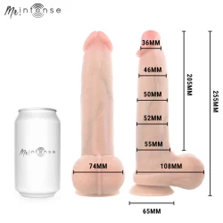 Bruce XL Dildor De Silicone 25,5 CM -Ø- 5,5 CM