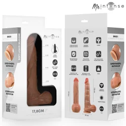 Bruce S Dildo De Silicone 17,8 CM -Ø- 4 CM