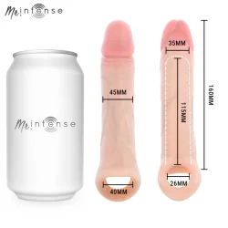 Capa De Silicone Para Pênis Simon L 16 CM -Ø- 4,5 CM