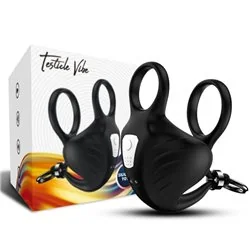 Anel Vibratório Manta Armony Preto