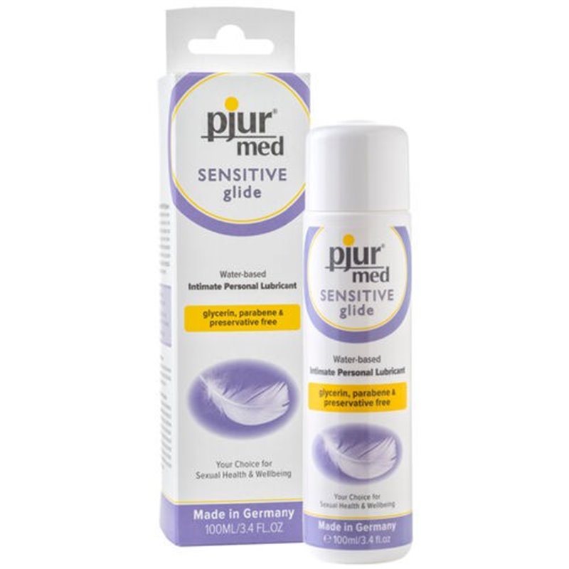 Pjur Lubrificante Med Sensitive Glide Base de Agua 100ml