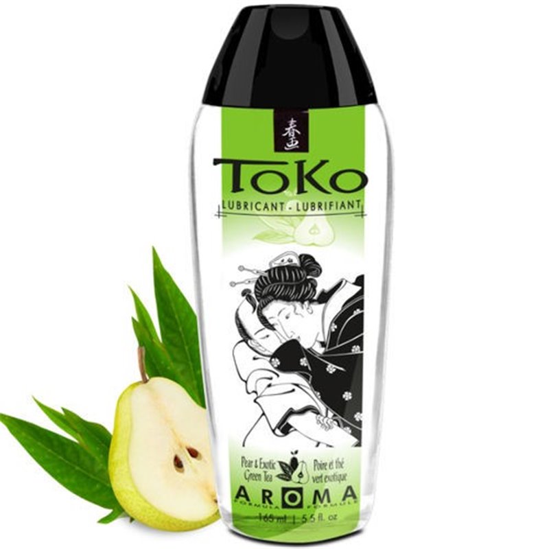 Shunga Lubrificante Toko Pera e Chá Verde Exótico 165ml