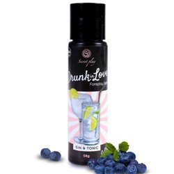 Secret Play Lubrificante Sabor Gin Tónico 60ml