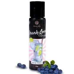 Secret Play Lubrificante Sabor Gin Tónico 60ml