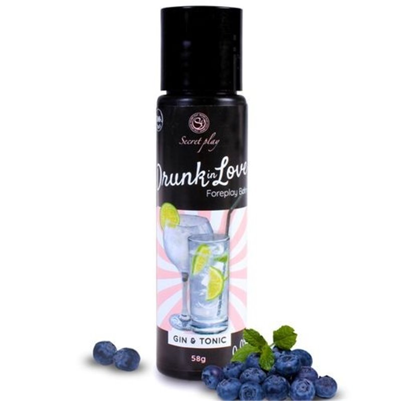 Secret Play Lubrificante Sabor Gin Tónico 60ml