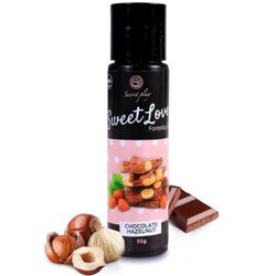 Secret Play Lubrificante Comestível Chocolate Avelãs 60ml