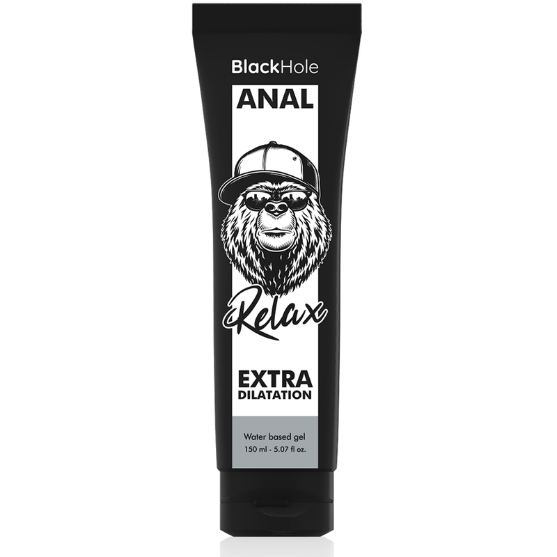 Black Hole Lubrificante Anal à Base de Água Extra Dilatação 150ml