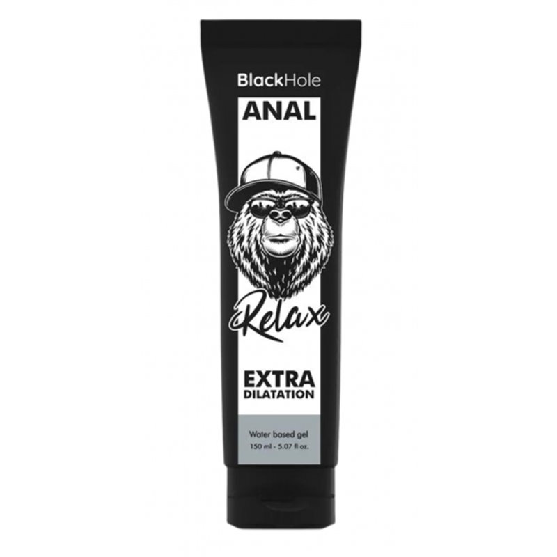 Black Hole Lubrificante Anal à Base de Água Extra Dilatação 250ml