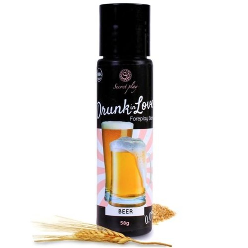 Secret Play Lubrificante Sabor Cerveja 60ml