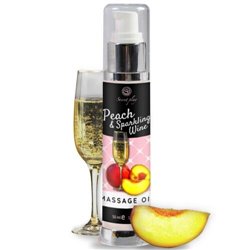 Secret Play Peach & Sparkling Wine Óleo de Massagem 50ml