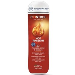 Control Gel Lubrificante e de Massagem Hot Passion 3em1 200ml