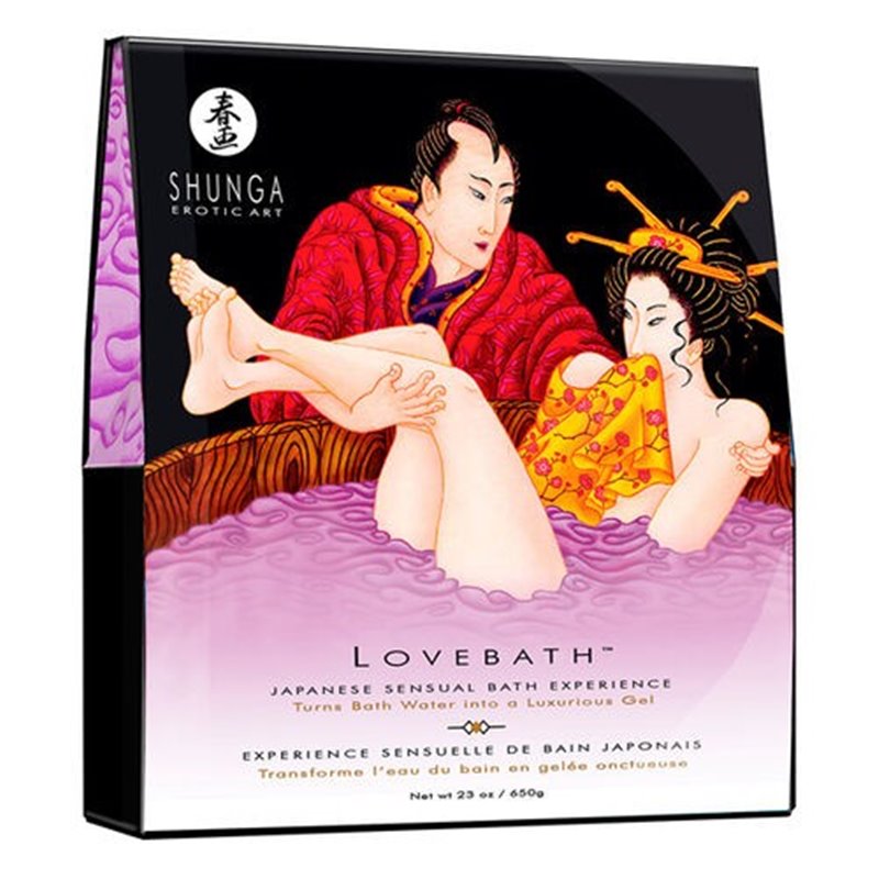 Shunga Sais de Banho Love Bath Sensual Lotus 650g