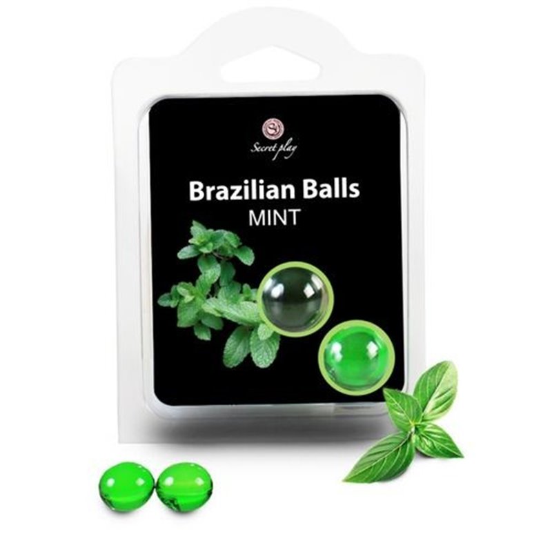 Secret Play Bolas Explosivas Brazilian Balls Menta x2