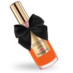 Bijoux Indiscrets Óleo Massagem Beijável com Efeito Calor Light My Fire Morango Silvestre e Mel 100ml