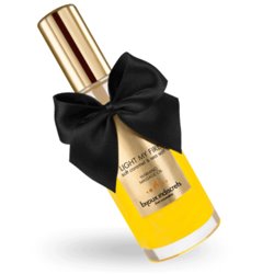 Bijoux Indiscrets Óleo Massagem Beijável com Efeito Calor Light My Fire Caramelo e Sal Marinho 100ml