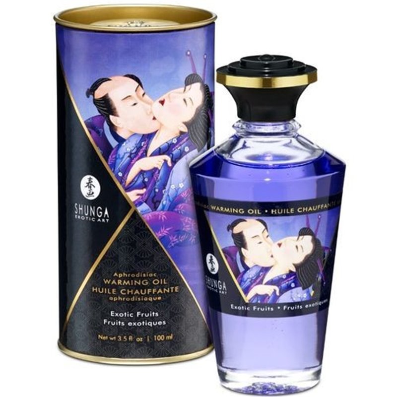 Shunga Óleo Massagem Frutas Exóticas 100ml