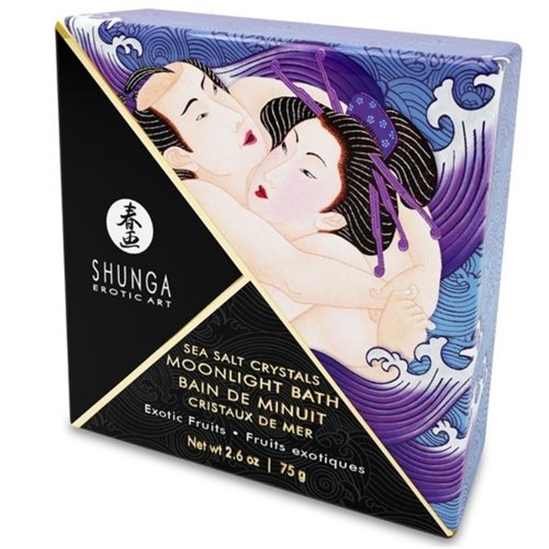 Shunga Cristais Orientais Oceania Exótico Roxo 75GR