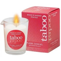 Ruf Taboo Vela de Massagem Plaisir Charnel Aroma Flor de Cacao 60g