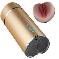 Hand Tube Vibratorio Golden Pussy Armony