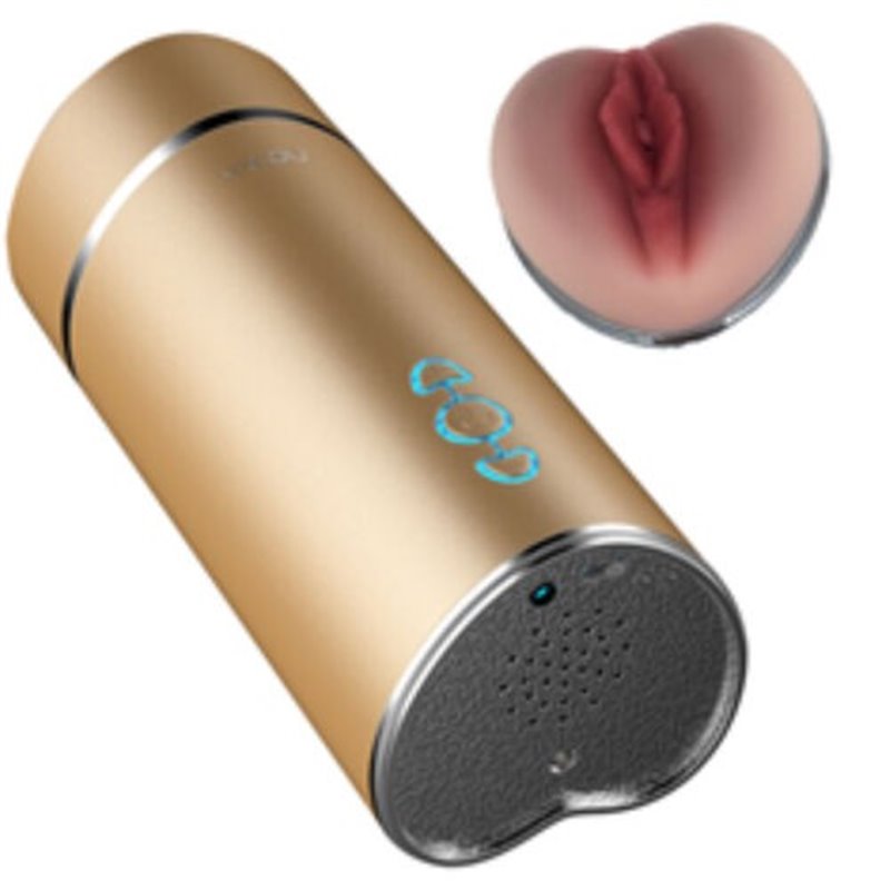 Hand Tube Vibratorio Golden Pussy Armony