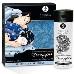 Shunga Creme Virilidade Dragão Para Casal 60ml