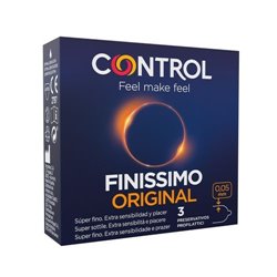 Control Preservativos Finissimo Original 3 Unidades