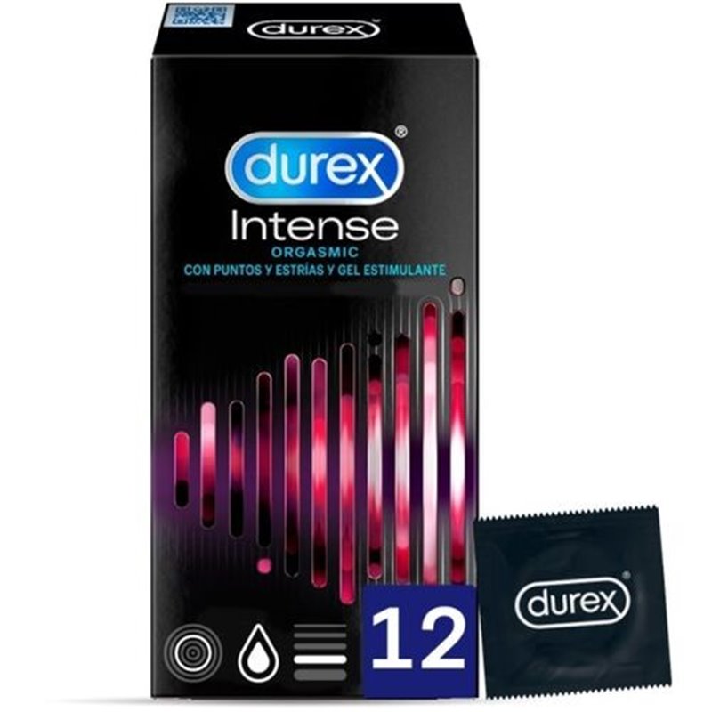 Durex Preservativos Intense Orgasmic x12