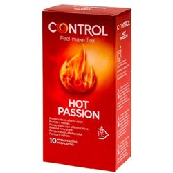 Control Preservativos Hot Passion 10 Unidades