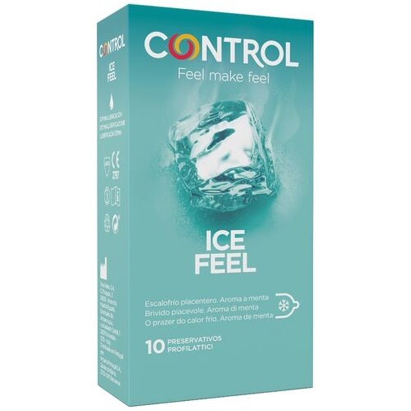 Control Preservativos Ice Feel 10 Unidades