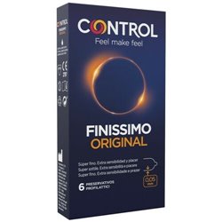 Control Preservativos Finissimo Original 6 Unidades