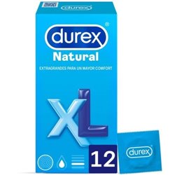 Durex Preservativos Natural XL 12 Unidades