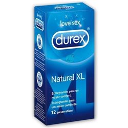 Durex Preservativos Natural XL 12 Unidades