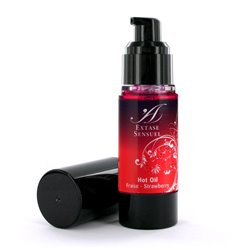 Extase Sensual Óleo de Massagem & Estimulante de Morango 30ml