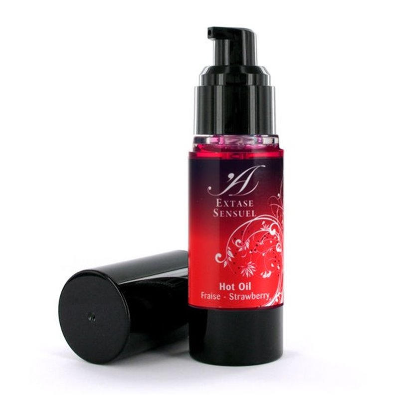 Extase Sensual Óleo de Massagem & Estimulante de Morango 30ml