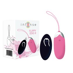 Intense Couples Toys Ovo Vibrante Flippy Ii Controle Remoto Rosa