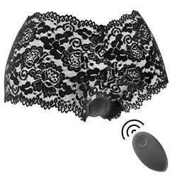 Black Silver Zara Remote Control With Panty