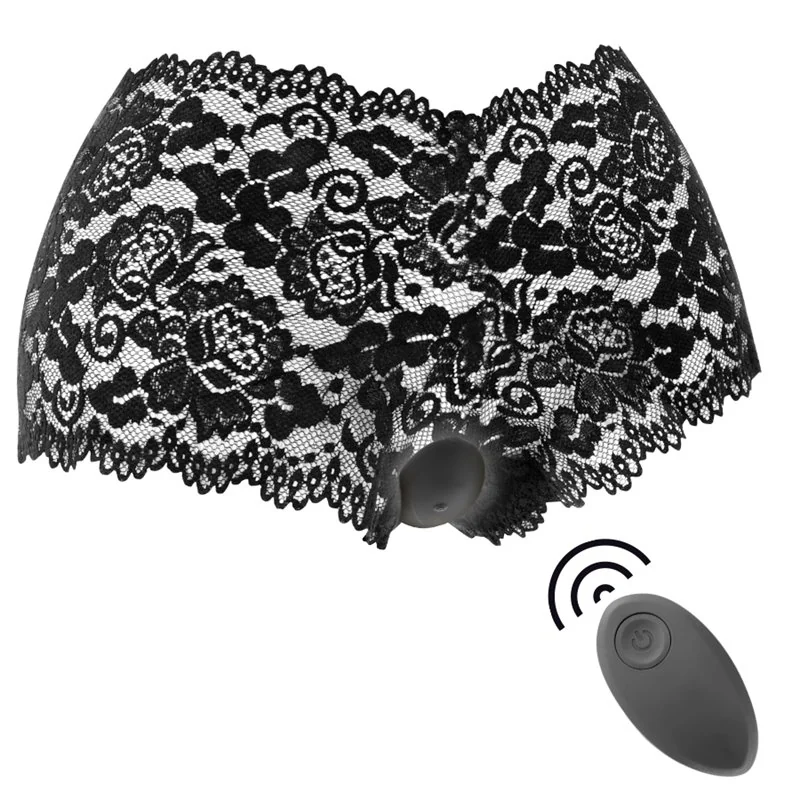 Black Silver Zara Remote Control With Panty