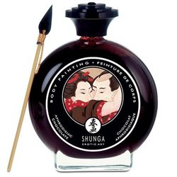 Shunga Body Paint Sabor Chocolate